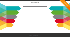 Desktop Screenshot of kgv-pawel.de